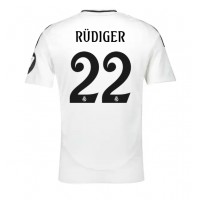 Camisa de time de futebol Real Madrid Antonio Rudiger #22 Replicas 1º Equipamento 2024-25 Manga Curta